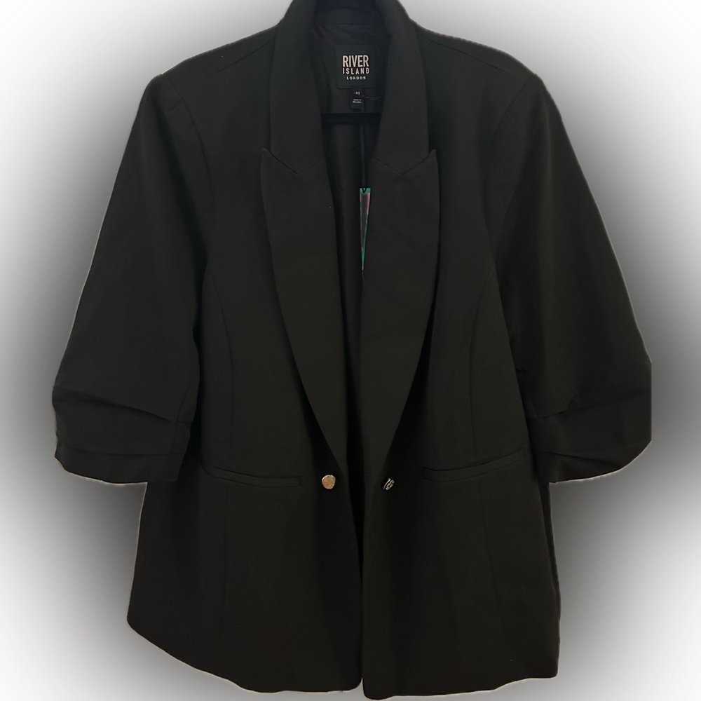 River Island boxy oversized blazer size 18 brand new with tags!